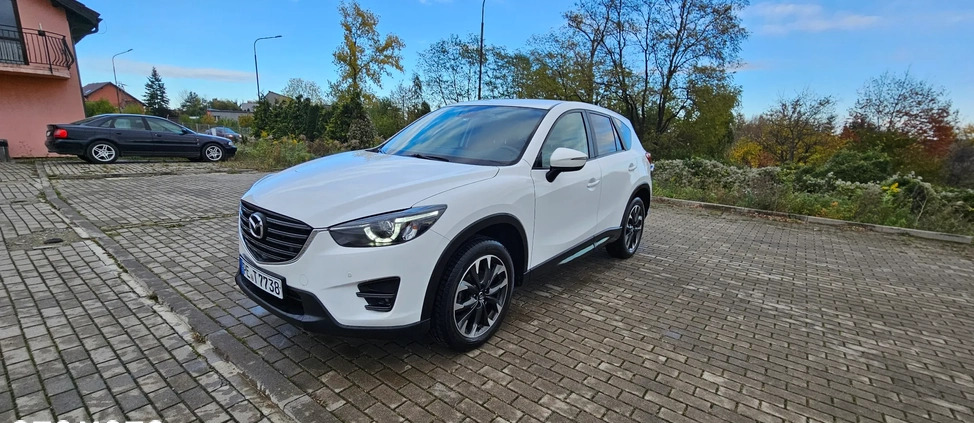 Mazda CX-5 cena 59800 przebieg: 136852, rok produkcji 2017 z Wąchock małe 154